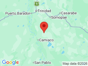 Map of Site Report: Loreto, Bolivia